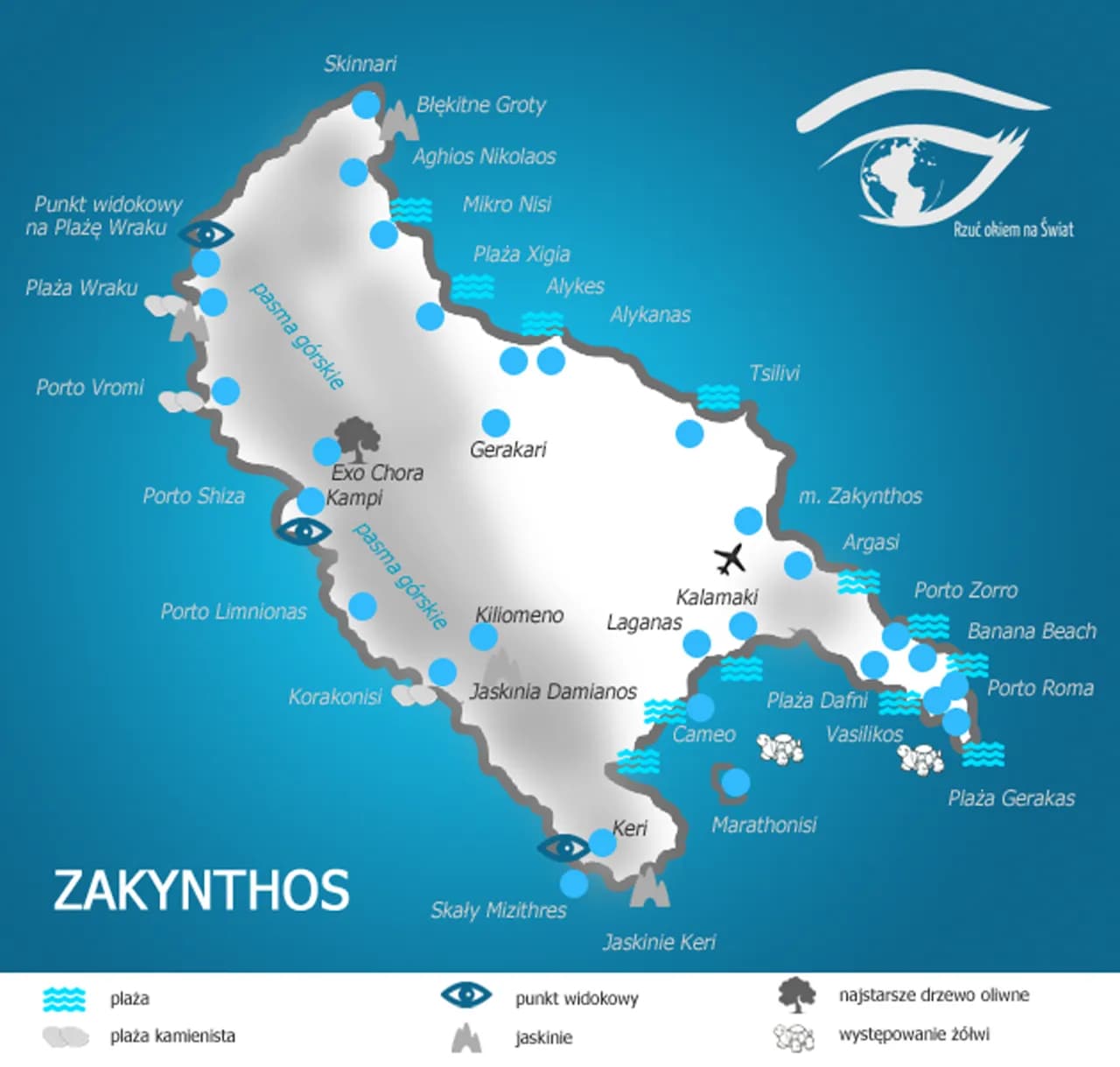 Gdzie leży Zakynthos? Odkryj tajemnice tej greckiej wyspy